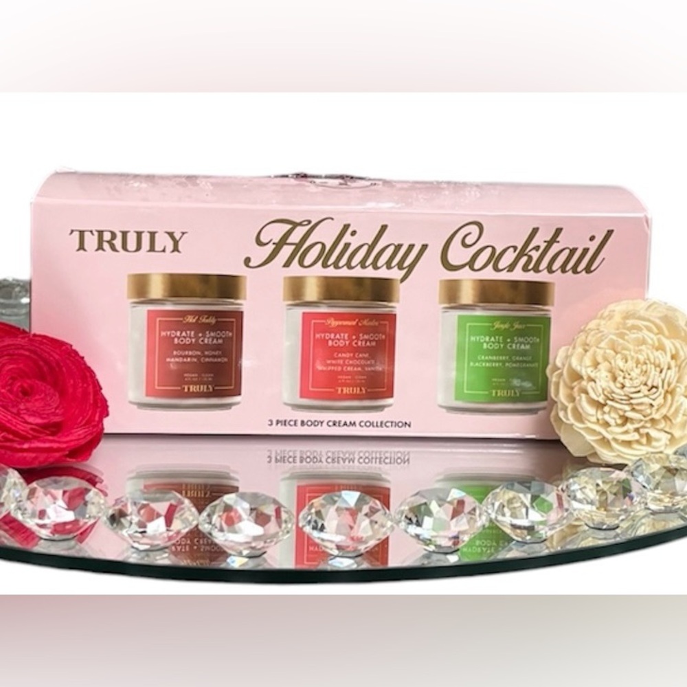 TRULY 3 Piece Holiday Cocktail Body Cream Collection